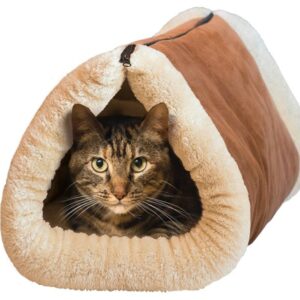 2 σε 1 τούνελ κρεβάτι & χαλάκι γάτας Kitty Shack 0405 OEM