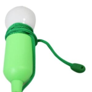 Λάμπα LED μπαταρίας με κορδόνι πράσινη OEM