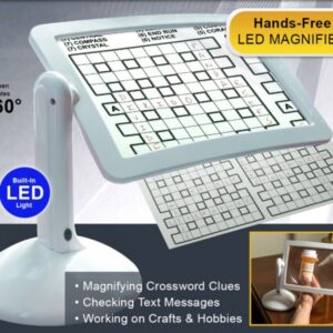 Μεγεθυντικός φακός Hands Free magnifier με LED-360 μοιρών OEM