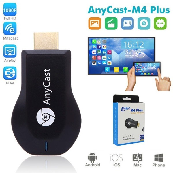 M4 PLUS ασύρματη προβολή δεδομένων  2core 0307 OEM