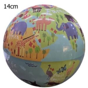 Μαγική περιστρεφόμενη σφαίρα 14cm Ζώα 00927 OEM