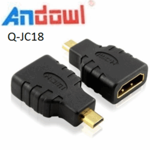 Σύνδεσμος micro HDMI (type D) αρσενικό σε HDMI (type A) θυληκό OEM