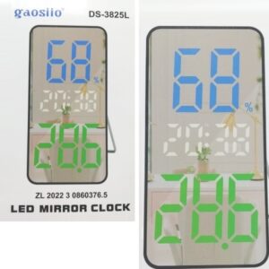 Επιτραπέζιο ρολόι καθρέφτης LED USB DS-3825L 10030 OEM