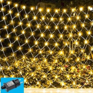 Φωτεινό δίχτυ εξωτερικού χώρου 300LED 4.5m λευκό ζεστό 0418 AIGOSTAR AIGOSTAR