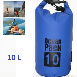 Αδιάβροχη τσάντα παραλίας Ocean Pack 10L μπλε 8128 OEM