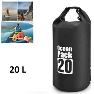 Αδιάβροχη τσάντα παραλίας Ocean Pack 20L μαύρη OEM