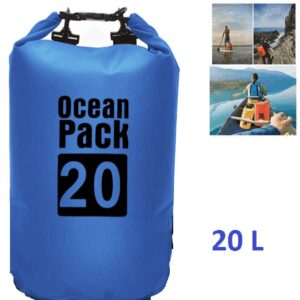 Αδιάβροχη τσάντα παραλίας Ocean Pack 20L μπλε OEM