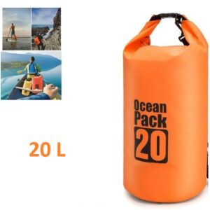 Αδιάβροχη τσάντα παραλίας Ocean Pack 20L πορτοκαλί OEM