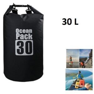 Αδιάβροχη τσάντα παραλίας Ocean Pack 30L μαύρη OEM