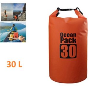 Αδιάβροχη τσάντα παραλίας Ocean Pack 30L πορτοκαλί OEM