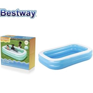 Φουσκωτή ορθογώνια πισίνα 200x146x48cm Bestway 54006 BESTWAY