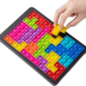 Παζλ τύπου tetris με 26 pop it OEM