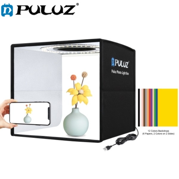 Μίνι φωτογραφικό στούντιο Puluz 25x25cm OEM