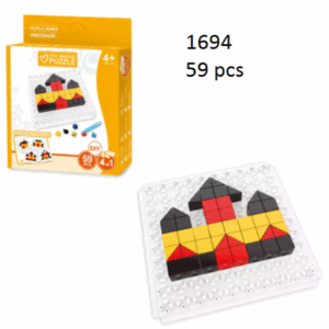 Παζλ με τουβλάκια DIY 59 τεμάχια 1694 OEM