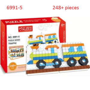 Παζλ με τουβλάκια Μέσα Μεταφοράς DIY 248+ τεμάχια 6991-5 OEM