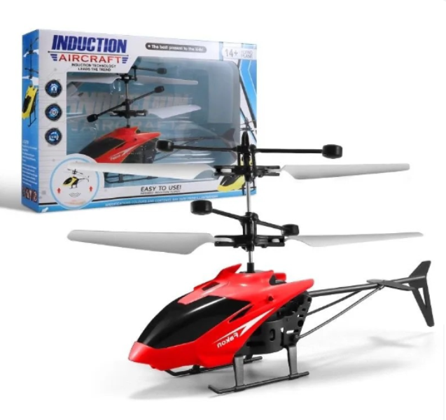 Mini Flyer aircraft ιπτάμενο ελικοπτεράκι , κόκκινο OEM