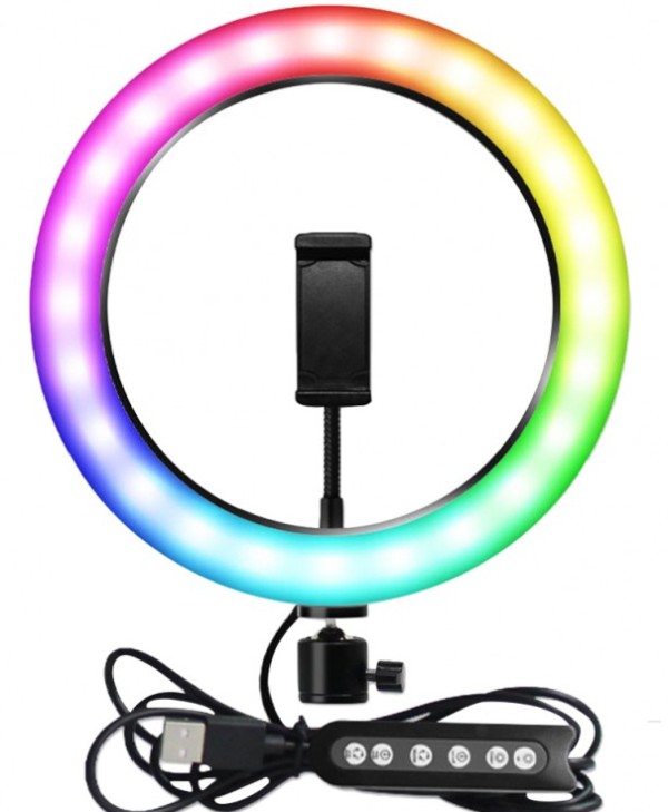 Φωτεινός δακτύλιος RGB LED USB CXB-RGB260 OEM