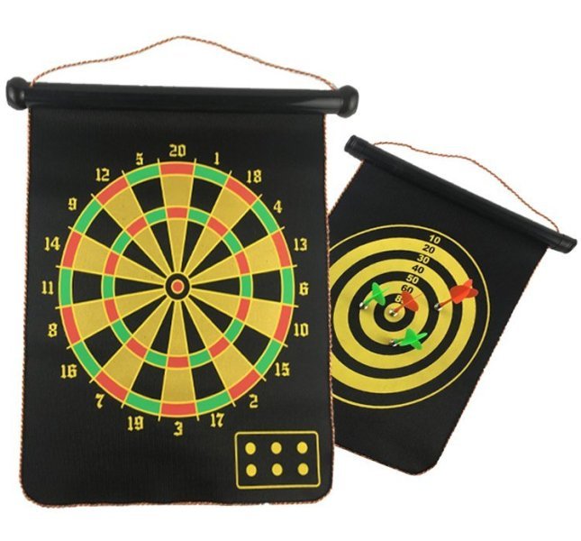 Μαγνητικό dartboard στόχου ασφαλείας μικρό 24.5x33 0504 OEM