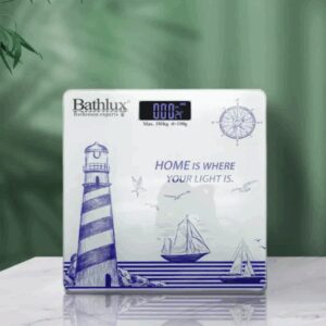 Ψηφιακή γυάλινη ζυγαριά μπάνιου Bathlux 90309 BathLux