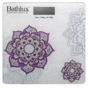 Ψηφιακή γυάλινη ζυγαριά μπάνιου Bathlux 90310 BathLux