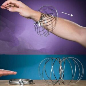 Ασημί  βραχιόλι 3D αγχολυτικό παιχνίδι OEM