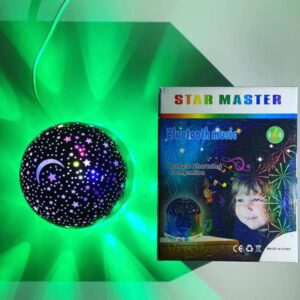 Star master περιστρεφόμενο νυχτερινό φως με μουσική Bluetooth