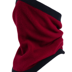 Δίχρωμος fleece λαιμός, μαύρο/μπορντώ OEM