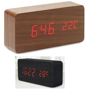 Μεγάλο ξύλινο επιτραπέζιο ρολόι 87720 OEM