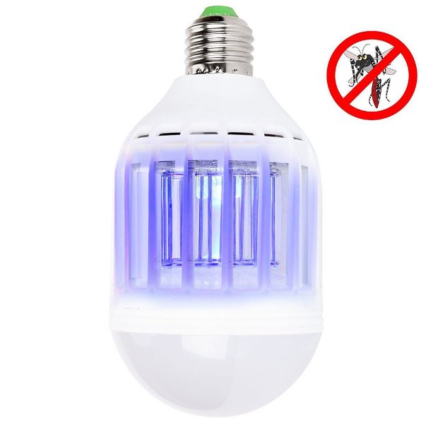 Λάμπα / αντικουνουπικό 2 σε 1  12Watt OEM