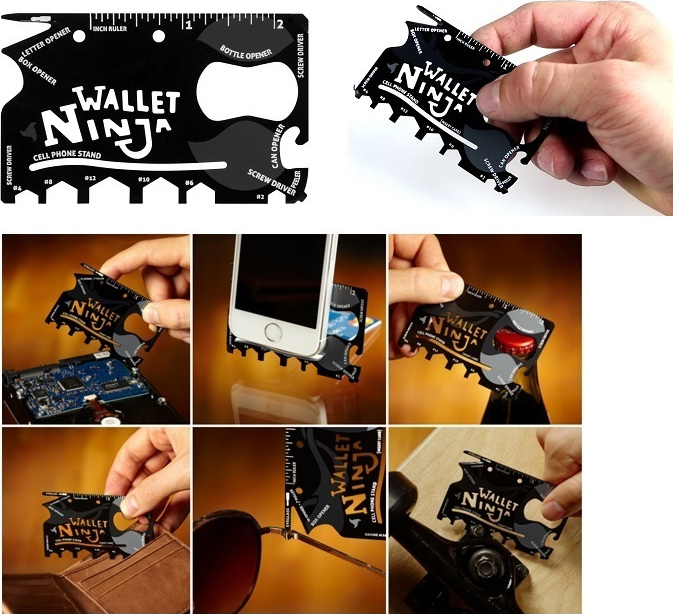 Wallet Ninja 18 σε 1 Κάρτα Πολυεργαλείο - Image 3