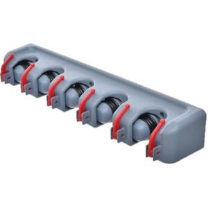 Επιτοίχια Βάση Οργάνωσης για Σκούπες & Εργαλεία με 5 θέσεις