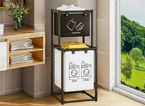 Καλάθι Απλύτων Flippy – Πρακτική Οργάνωση με Μοντέρνο Design