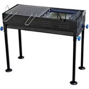 Φορητή Πτυσσόμενη Ψησταριά Κάρβουνου με Ρυθμιζόμενο Ύψος