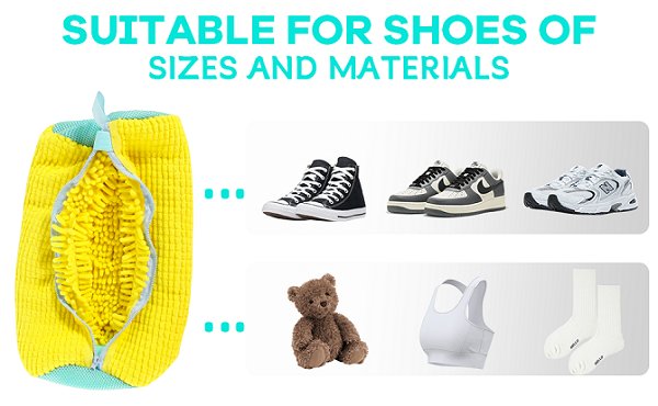 Τσάντα Πλυσίματος Παπουτσιών με Μικροΐνες – Η Απόλυτη Προστασία για τα Sneakers σας! - Image 4