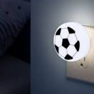 Παιδικό LED Φωτάκι Νυκτός Πρίζας «Μπάλα Ποδοσφαίρου» – Ο Πιο Γλυκός Φύλακας για τον Μικρό σας Σκόρερ!