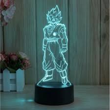 3D Φωτιστικό LED Anime - Επιτραπέζιο Φωτάκι Νυκτός (Illusion Light)