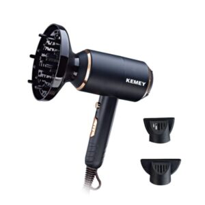 Kemei 1700W: Επαγγελματικό Ιονικό Πιστολάκι για Λαμπερά Μαλλιά Χωρίς Φριζάρισμα!